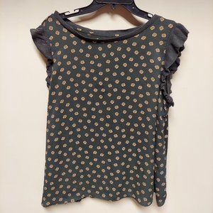 Loft Womens Olive Green Tank Top Size: L